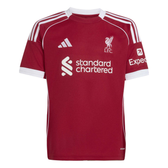 Liverpool FC детска футболна фланелка 25/26 Home