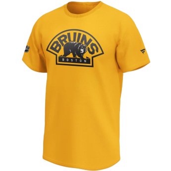 Boston Bruins мъжка тениска Iconic Secondary Colour Logo Graphic