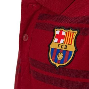 FC Barcelona мъжка поло тениска No6 rayas