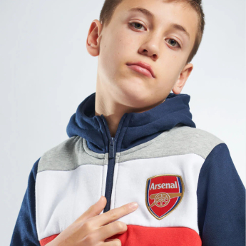 Arsenal FC детски суитшърт с качулка Full Zip colour