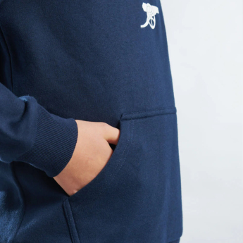 Arsenal FC детски суитшърт с качулка Logo navy
