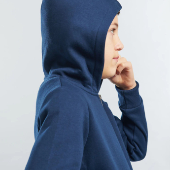 Chelsea FC детски суитшърт с качулка Full Zip navy