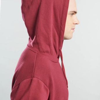 West Ham United мъжки суитшърт с качулка Crest claret