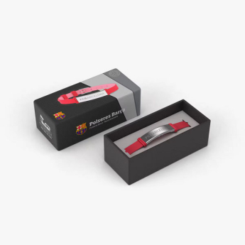 FC Barcelona силиконова гривна fashion coral