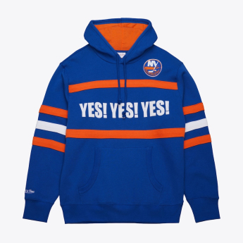 New York Islanders мъжки суитшърт с качулка Head Coach Hoodie Current Logo