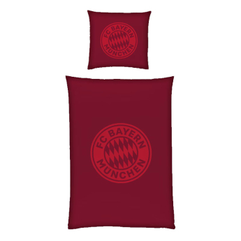 FC Bayern Munich спално бельо за единично легло bordeaux