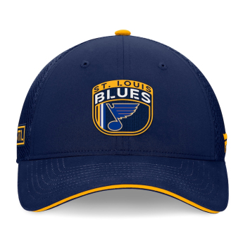 St. Louis Blues баскетболна шапка с козирка 2024 Draft NHL On Stage Trucker Adjustable Hat
