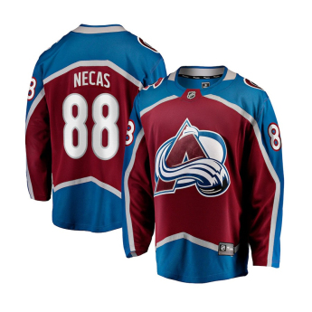 Colorado Avalanche хокейна фланелка Martin Nečas #88 Breakaway Home