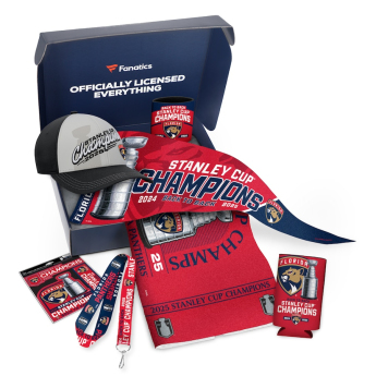 Florida Panthers подаръчен комплект 2025 Stanley Cup Champions Gift Box with Hat