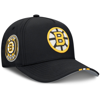 Boston Bruins детска бейзболна шапка с козирка 2025 Draft Authentic Pro Structured Adjustable Meshback