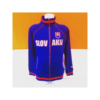 Отбори по хокей мъжки суитшърт Slovakia Reebok Track Jacket navy