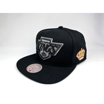 Los Angeles Kings шапка с козирка flat Stripes Snapback Vntg black