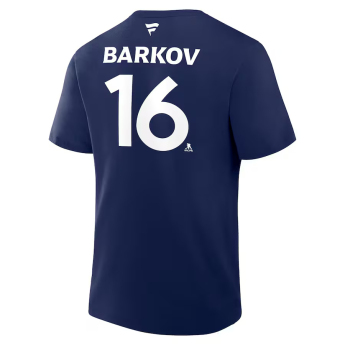 Florida Panthers мъжка тениска 2025 Stanley Cup Champions Name & Number Aleksander Barkov #16