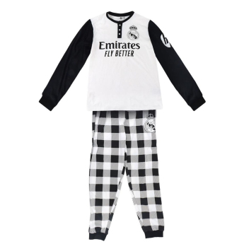 Real Madrid CF мъжка пижама Long white