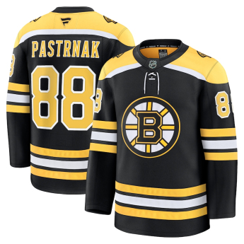 Boston Bruins хокейна фланелка David Pastrňák #88 Premium Home Jersey 2024/2025