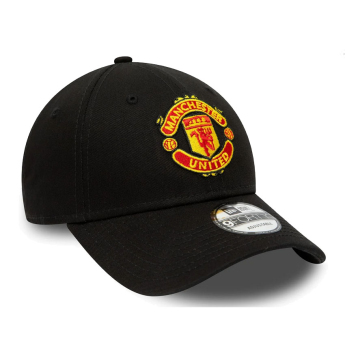 Manchester United баскетболна шапка с козирка New Era 9Forty Black