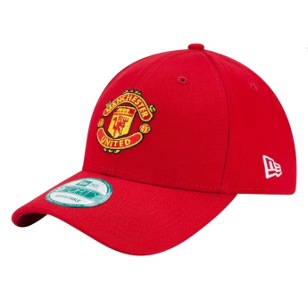 Manchester United баскетболна шапка с козирка New Era 9Forty Red