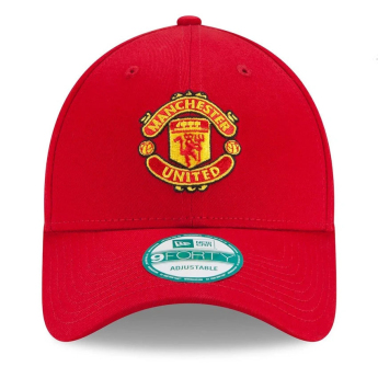 Manchester United баскетболна шапка с козирка New Era 9Forty Red