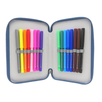 Atletico Madrid троен несесер Plumier