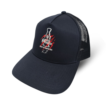 Florida Panthers баскетболна шапка с козирка Vítek Vaněček #41 Stanley Cup Champion 2025 navy