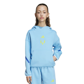 Lionel Messi детски суитшърт с качулка Z.N.E. blue