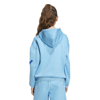 Lionel Messi детски суитшърт с качулка Z.N.E. blue