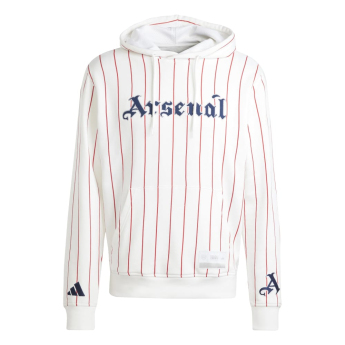 Arsenal FC мъжки суитшърт с качулка US Pack white