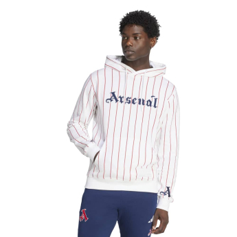 Arsenal FC мъжки суитшърт с качулка US Pack white