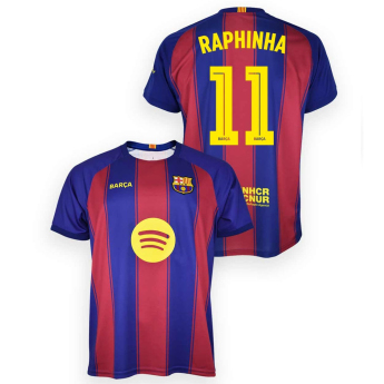 FC Barcelona футболна фланелка replica 25/26 Home Raphinha