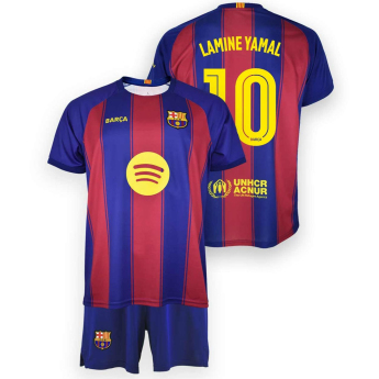 FC Barcelona детски комплект replica 25/26 Home Yamal