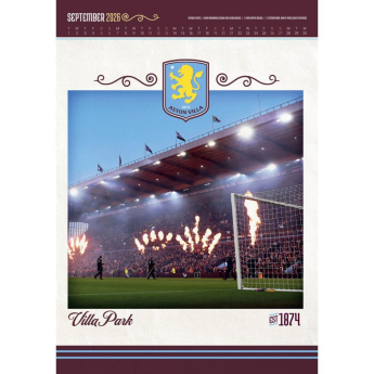 Aston Villa календар Deluxe 2026