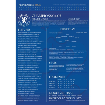 Chelsea FC календар Deluxe 2026