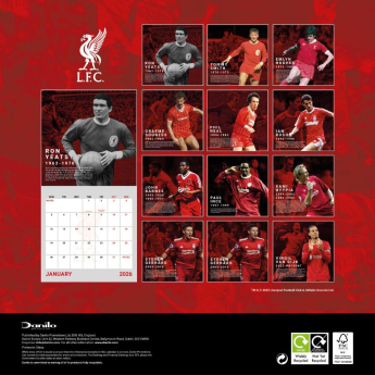 Liverpool FC календар Musical Gift Box 2026
