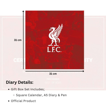 Liverpool FC календар Musical Gift Box 2026