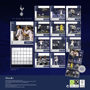 Tottenham Hotspur календар и дневник Musical Gift Box 2026