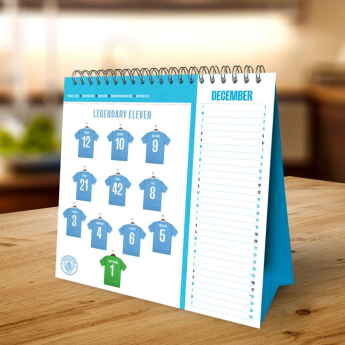 Manchester City настолен календар 2026