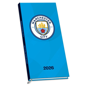 Manchester City бележник Slim 2026