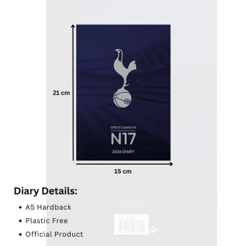 Tottenham Hotspur бележник 2026