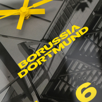 Borussia Dortmund стенен часовник Stadium