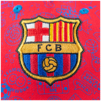 FC Barcelona детска бейзболна шапка с козирка graphic patterned