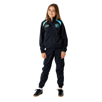 Manchester City детски комплект 2025/26 black