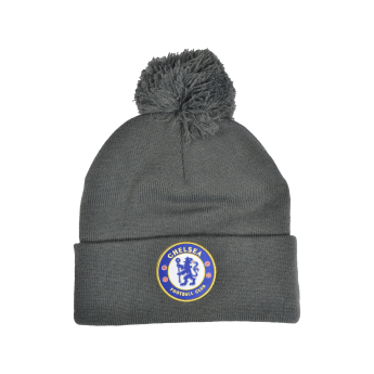 Chelsea FC зимна шапка Bobble grey