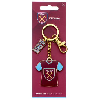 West Ham United висулка за ключодържател Shirt Charm