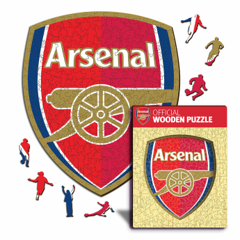 Arsenal FC дървен пъзел Crest 500 pcs