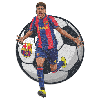 FC Barcelona дървен пъзел Yamal 500 pcs