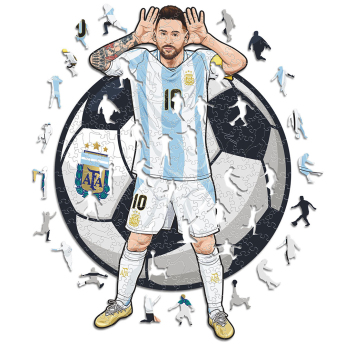 Футболни отбори дървен пъзел ARGENTINA Messi 500 pcs