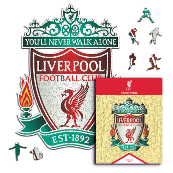 Liverpool FC дървен пъзел Crest 500 pcs