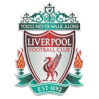 Liverpool FC дървен пъзел Crest 500 pcs