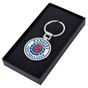 Rangers FC висулка за ключодържател Boxed Crest