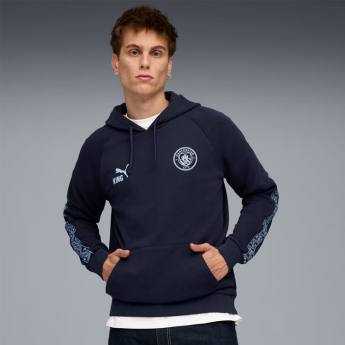 Manchester City мъжки суитшърт с качулка King navy